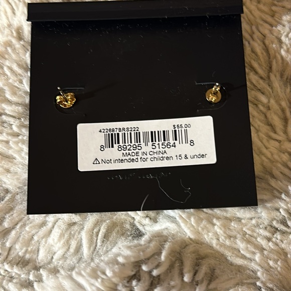 Brand New Gold Coach Tabby Studs. - Picture 3 of 5